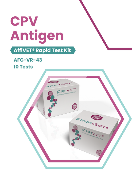 AffiVET® Canine Parvovirus CPV Antigen Rapid Test Kit