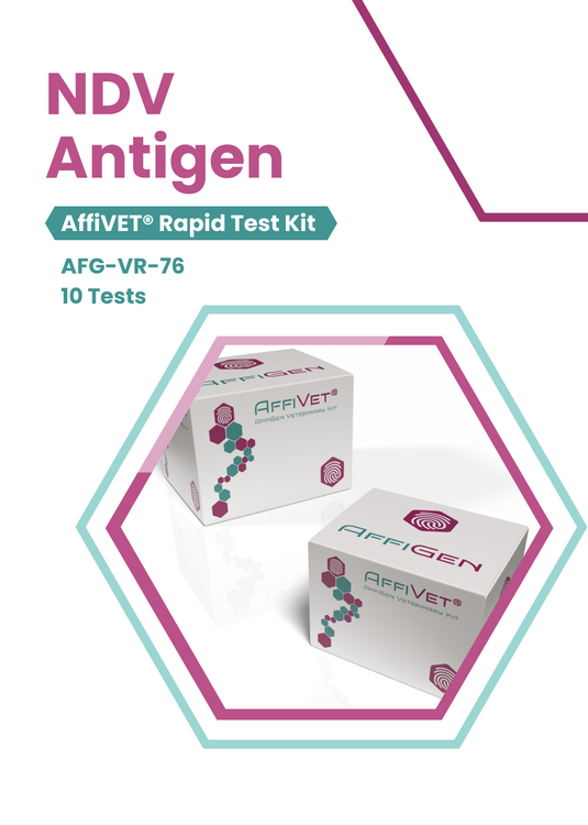AffiVET® Poultry Newcastle Disease NDV Antigen Rapid Test Kit