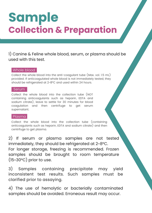 AffiVET® Canine & Feline Toxoplasma Gondii IgG & IgM Antibodies Rapid Test