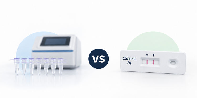 PCR vs Antigen Test: Differences, Accuracy & How They Work