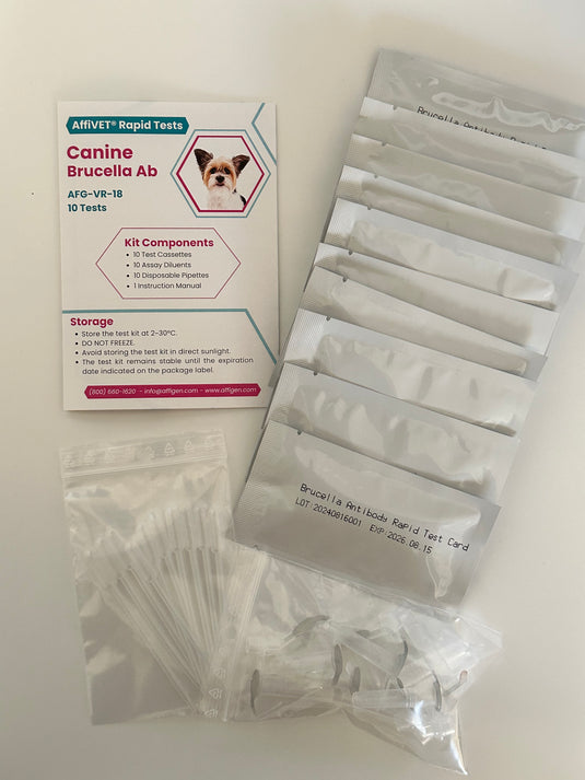 AffiVET® Canine Brucella Antibody Rapid Test Kit