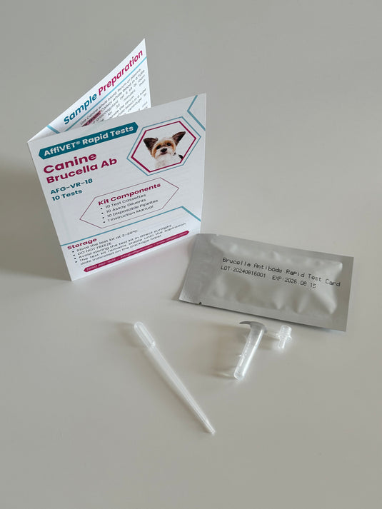 AffiVET® Canine Brucella Antibody Rapid Test Kit