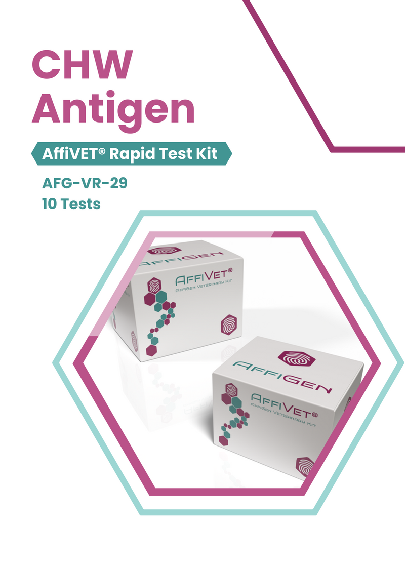 Chargez l&#39;image dans la visionneuse de la galerie, AffiVET® Canine Heartworm CHW Antigen Rapid Test Kit
