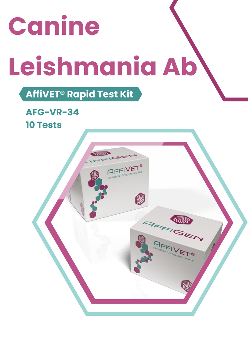 Laden Sie das Bild in Galerie -Viewer, AffiVET® Canine Leishmania (LSH Ab) Antibody Test
