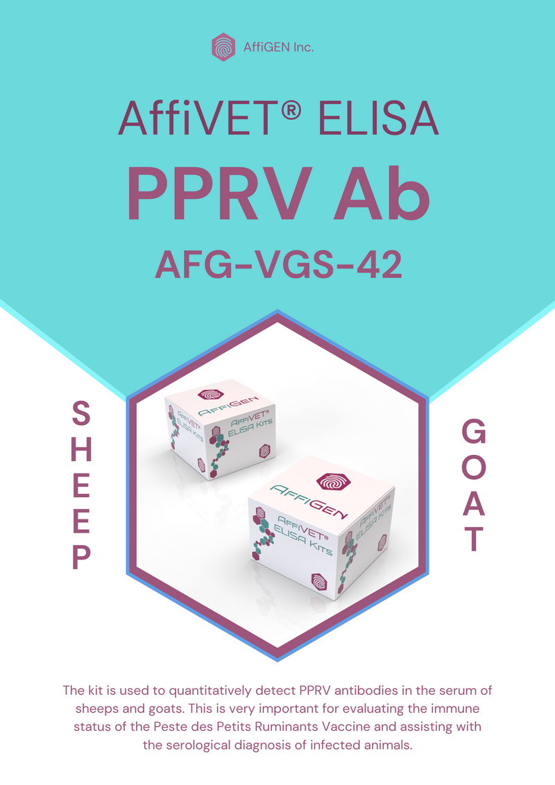 Load image into Gallery viewer, AffiVET® Peste des petits ruminants virus (PPRV) antibody ELISA kit

