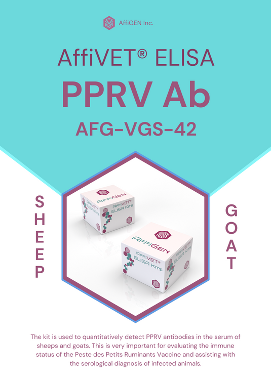 AffiVET® Peste des petits ruminants virus (PPRV) antibody ELISA kit