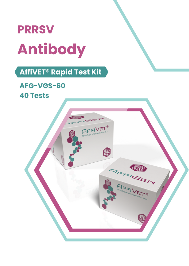 Chargez l&#39;image dans la visionneuse de la galerie, AffiVET® PRRS virus antibody rapid test card
